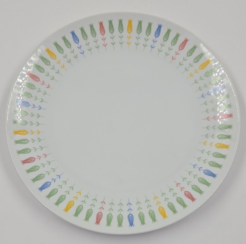 Harmony House Coquette 3912 Fine China 12" Serving platter Floral White Japan